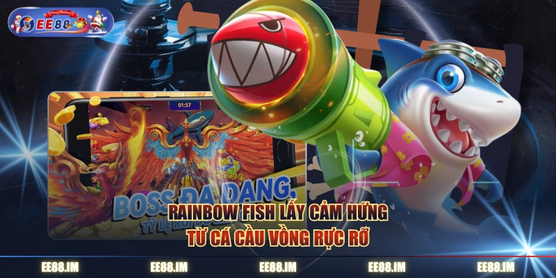 Rainbow Fish lấy cảm hứng từ cá cầu vồng rực rỡ