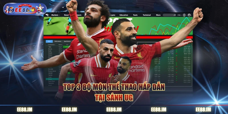 TOP 3 bộ môn thể thao hấp dẫn tại sảnh UG